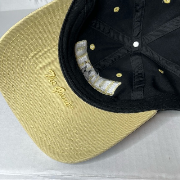 Men's The Game Black Idaho Vandals Classic Bar Structured Adjustable Hat - Picture 7 of 11